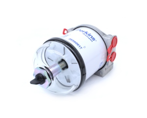 Perkins OEM 3.152 Fuel Filter Assembly with Integrated Glass Bowl Water Trap