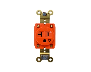Specification Grade Receptacle Outlet 20 AMP 125V AC w/ Isolated Ground
