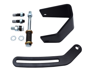 Lincoln SA-200 Alternator Brackets and Hardware - BLACK POWDER COATED BRACKETS