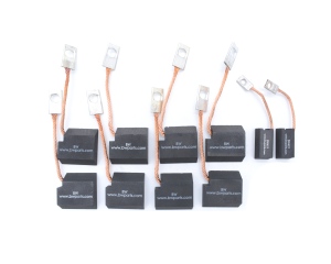 Lincoln SA-200 Brushes Black Face: Main-T2687 & Exciter-T7554  (Codes above 7700)