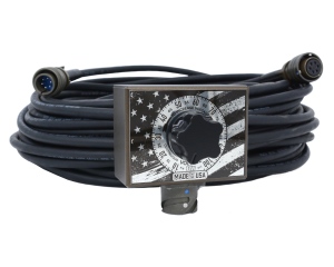 BW Parts Remote Box with 125' cable for Lincoln and Miller 6, 12 and 14 Pin Connectors