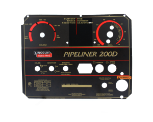 Lincoln Pipeliner 200D OEM FacePlate/Nameplate (9SL11952 / L11952)