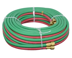 Techniweld Blue Star Oxy-Fuel 1/4" x 50 ft twin Hose Grade R HTI14X50