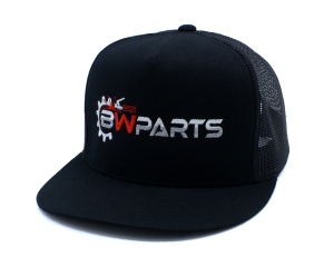 BW Parts Black Snapback Hat