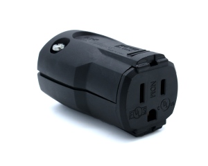 3-PIN 15-AMP 125-Volt QuickGrip™ AC Connector, 2-Pole 3-Wire 