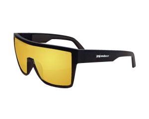 Bomber Buzz Bomb Safety Polarized Glasses Gold Mirrior BZ111GLD