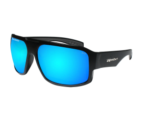 Bomber Mega Safety Polarized Glasses Ice Blue Mirror M111ICE