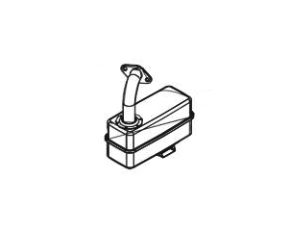 Lincoln OEM Muffler (9SG7013 / G7013)