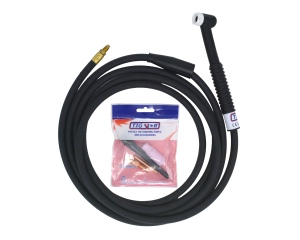 Techniweld 150/AMP 12' Torch PKG Flex Head, Rubber Gasket
